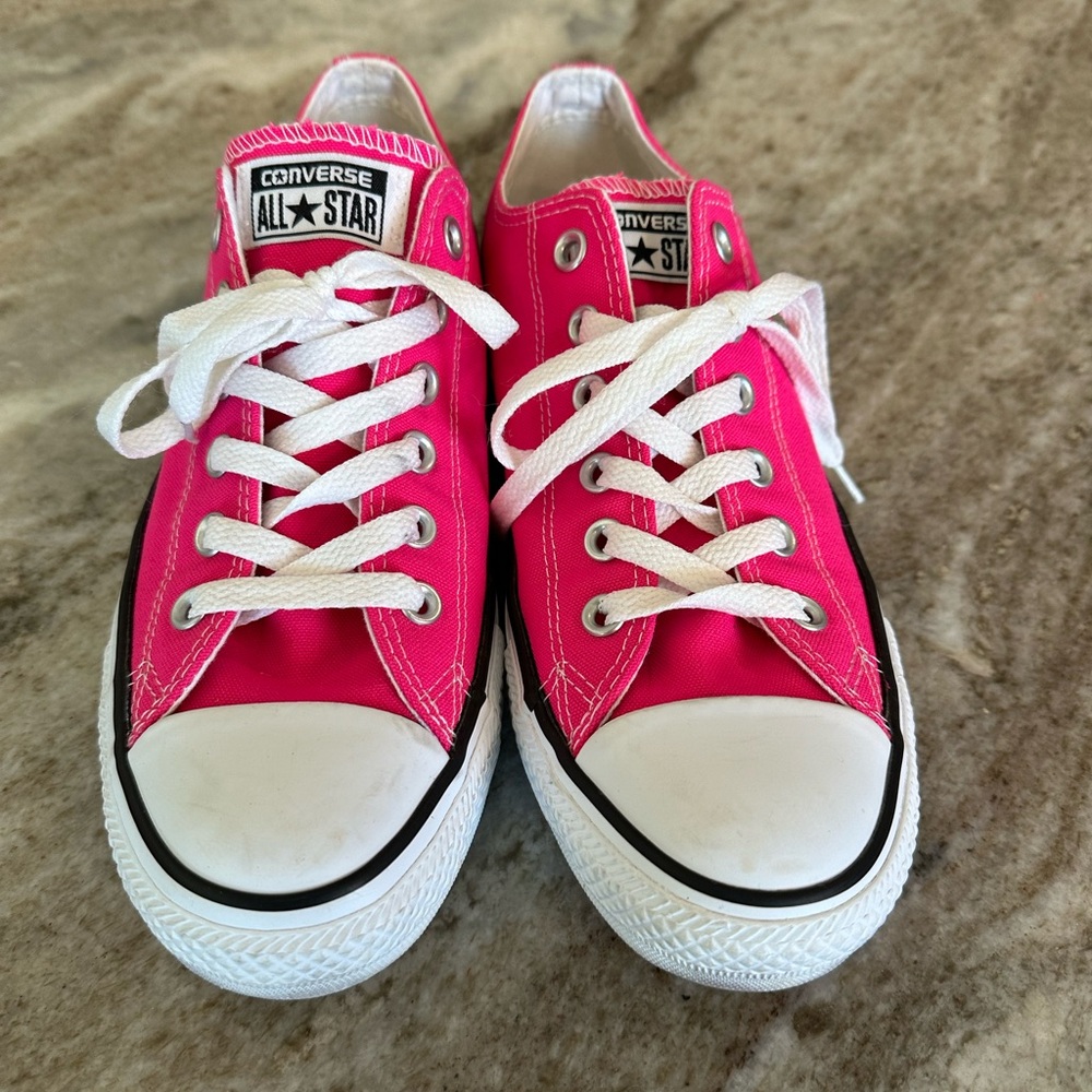 Hot Pink Converse Size 9